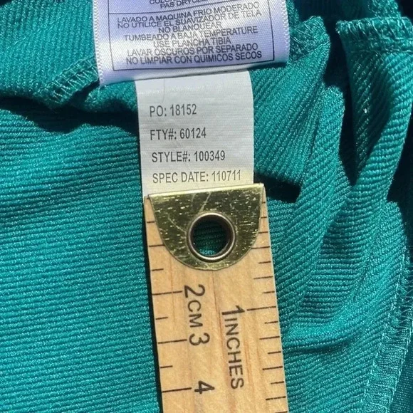 Antigua Women’s 1/4 Zip Athletic Pullover Long Sleeve Green Size M - Picture 9 of 10